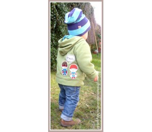 Stickserie Kleine Superhelden
